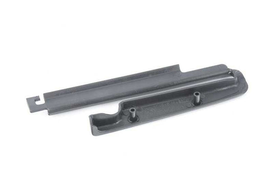 Left Sun Protection Blind Housing for BMW E39 (OEM 51168184157). Original BMW.