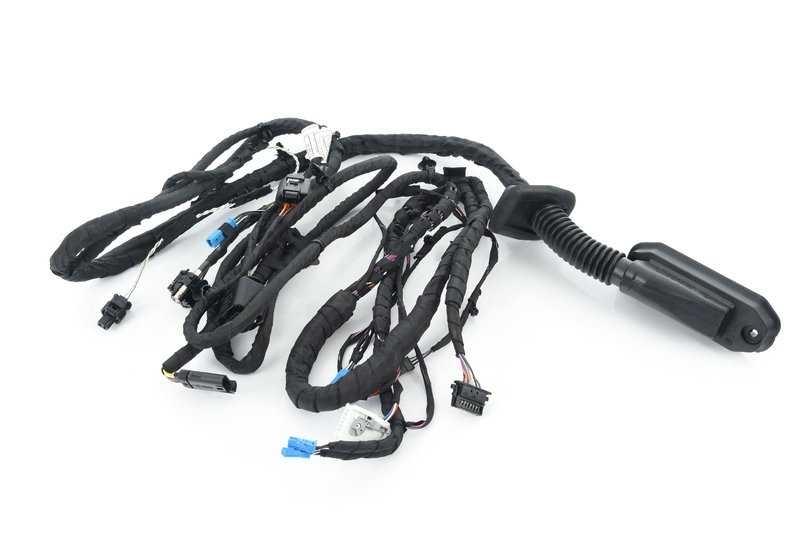 Mazo de cables de puerta delantera izquierda OEM 61129320493 para BMW F10, F11. Original BMW.