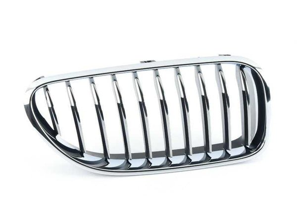 Rejilla embellecedora frontal derecha OEM 51137211922 para BMW F06, F12, F13. Original BMW.