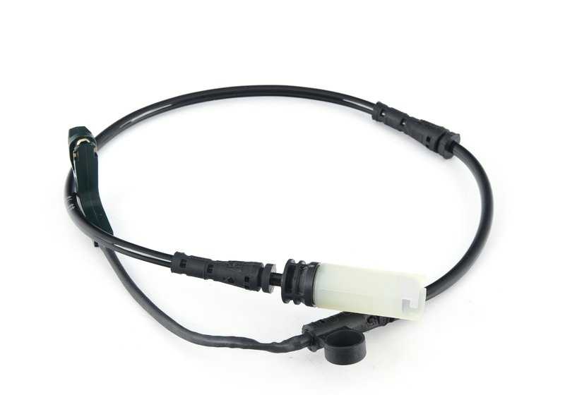 Juego de pastillas de freno con sensor OEM 34112339267 para BMW E60, E61. Original BMW.