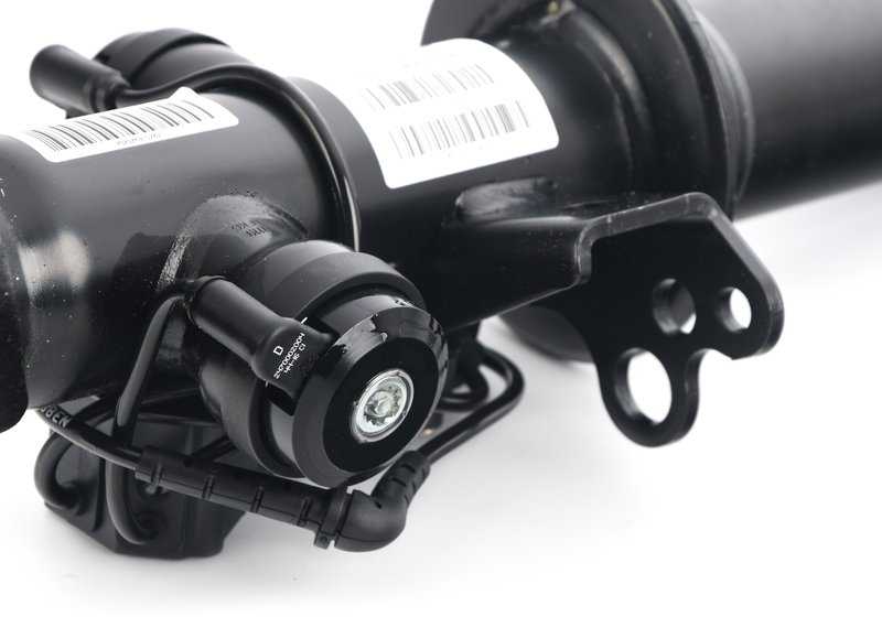 Amortiguador delantero izquierdo OEM 37116796939 para BMW F01, F02. Original BMW.