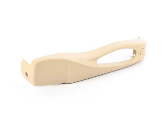 Embellecedor lateral derecho del asiento color beige OEM 52107121650 para BMW E63, E63N. Original BMW.