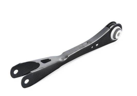 Brazo longitudinal con silentblock OEM 33306871023 para BMW F97, F98, G01, G02. Compatible con modelos como X3 M Competition, X4 M. Original BMW.