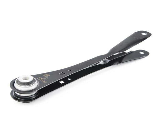 Brazo longitudinal con silentblock OEM 33306871023 para BMW F97, F98, G01, G02. Compatible con modelos como X3 M Competition, X4 M. Original BMW.