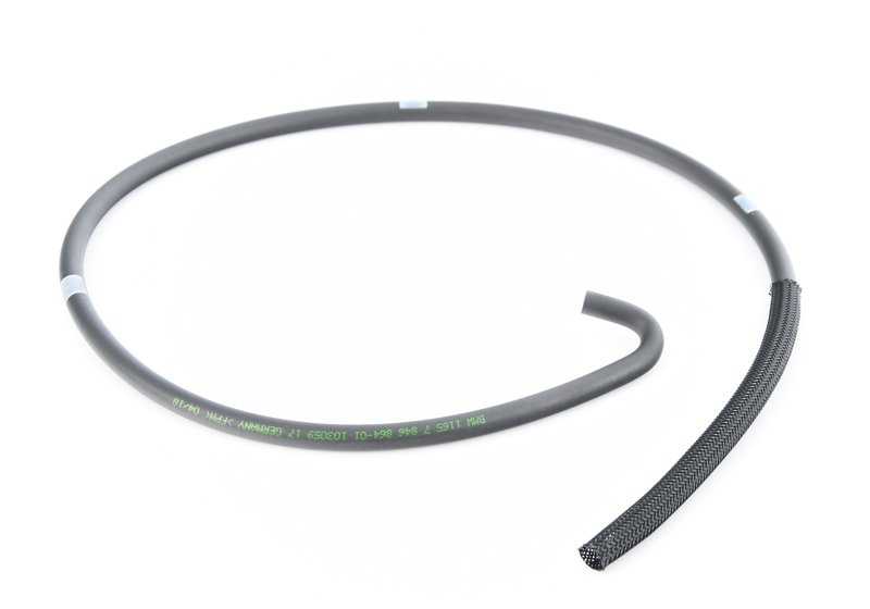 Tubo de vacío negro OEM 11657846864 para BMW F10, F06, F12, F13. Pieza original BMW.