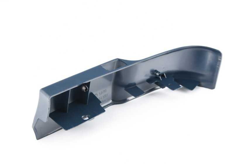 Embellecedor exterior izquierdo para BMW Serie 5 E28, Serie 6 E24 (OEM 52101934601). Original BMW