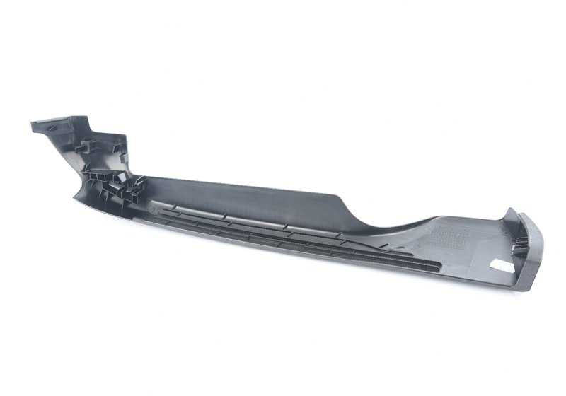 Blenda superior carril exterior derecha para BMW Serie 5 F07, F10, F11, F18, G30, G31, G38, Serie 6 G32, Serie 7 F01N, G11, G12, X5 F15, X6 F16 (OEM 52107318986). Original BMW