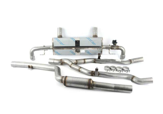Silencioso deportivo M Performance OEM 18302458780 para BMW X5 G05 y X6 G06. Mejora el sonido y el rendimiento. Original BMW.