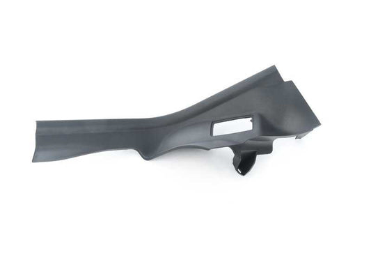 Cubierta de estribo trasero derecho negra OEM 51477446642 para BMW X3 {F97, F97N, G01, G01N, G08, G08E, G08F, G08N} y X4 {F98, F98N, G02, G02N}. Original BMW.