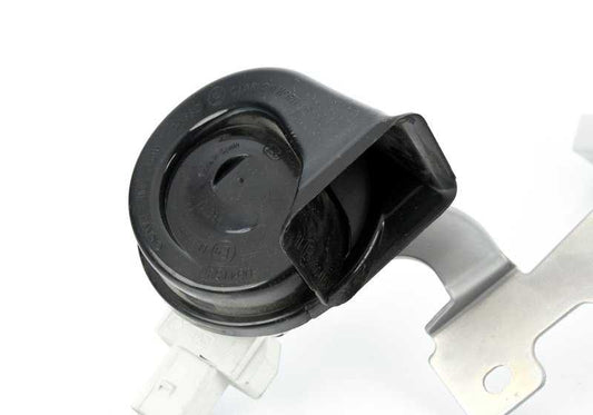 Bocina eléctrica con soporte OEM 61337356775 para MINI F54 (Clubman). Recambio original MINI.