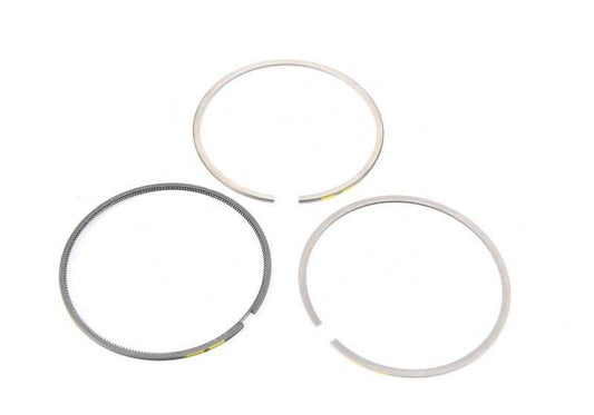 Juego de segmentos de pistón OEM 11257506253 para BMW E46, E39, E60, E65, E66, E83, E53, E85. Repuesto original BMW.