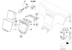 Tope limitador OEM 51168213960 para BMW Z3 E36, S 1000 XR, M 1000 RR. Original BMW.