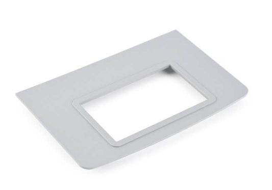 Tapa cubierta cerradura maletero OEM 51498259125 para BMW E39 520d, 520i (todos los modelos compatibles). Color gris. Pieza original BMW.
