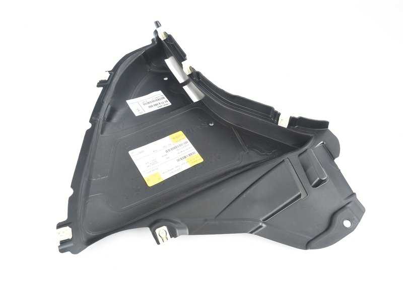 Cubierta inferior derecha OEM 51718060032 para BMW Serie 5 G30 y G31 (modelos 518d, 520d). Pieza original BMW.
