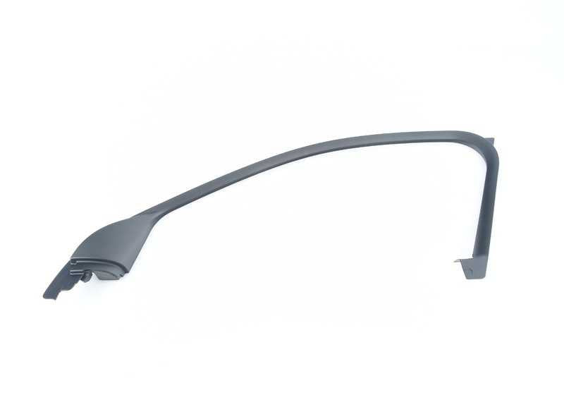 Cubierta del marco de la ventana puerta delantera derecha para BMW F39 (OEM 51337420858). Original BMW