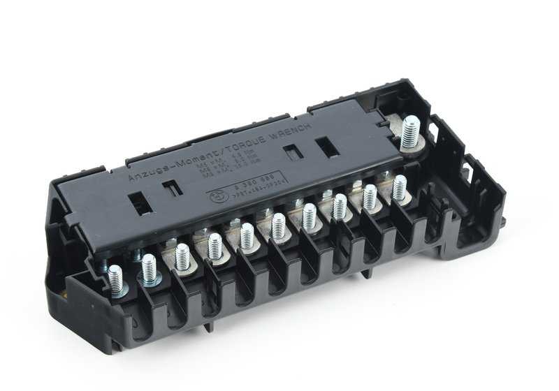 Caja de fusibles 10 vías OEM 61108380276 para BMW E36, E39, E38, E53, Z3. Original BMW.