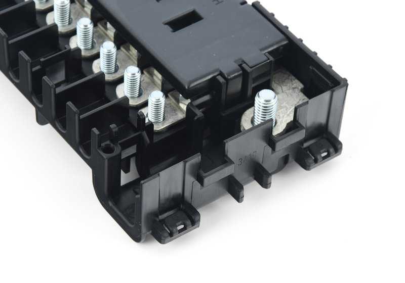 Caja de fusibles 10 vías OEM 61108380276 para BMW E36, E39, E38, E53, Z3. Original BMW.
