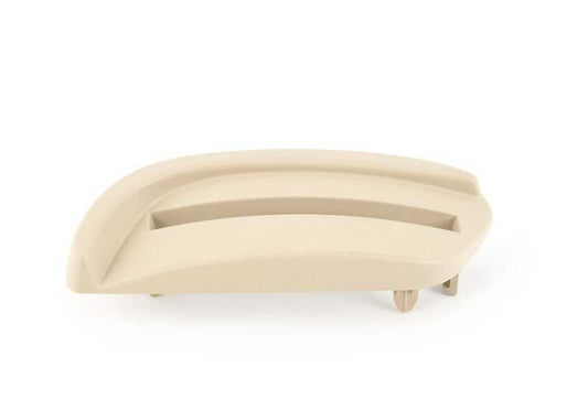 Embellecedor derecho color beige OEM 52107117104 para BMW E63 630i (todos los modelos compatibles). Pieza original BMW.