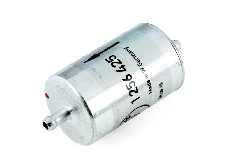Filtro de combustible OEM 13321256425 para BMW E12, E24, E23. Original BMW.