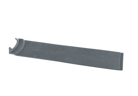 Alfombrilla riel guía color Carbon Black OEM 51169804167 para MINI Countryman R60, Paceman R61. Original MINI.