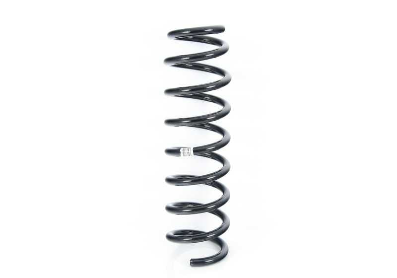 Muelle de suspensión delantero OEM 31336786772 para BMW E83 X3. Original BMW.