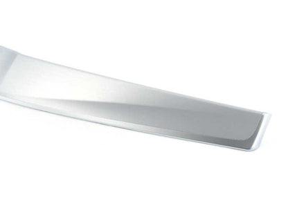 Long dashboard trim in fine brushed aluminium PERLGLANZ CHROM for BMW F10 and F11. Original BMW