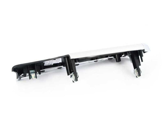 Glossy Alu I-Dash Trim for BMW 5 Series F10, F11, F18 (OEM 51459166652). Original BMW.