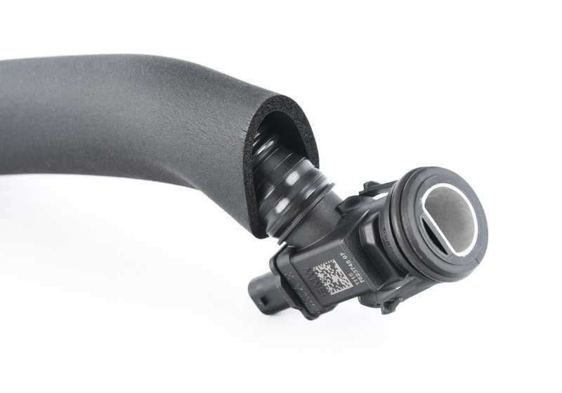 Tubo di ventilazione riscaldato OEM 11157623745 per BMW F20, F21, F22, F23, F30, F31, F34, G20, G21, F32, F33, F36, G30, G31, G32, G11, G12, G01, G02, G05, G06, G06 , G06, G29. BMW originale.