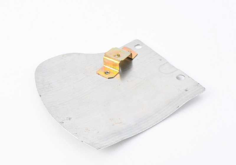 Placa de proteção térmica traseira esquerda para BMW Série 5 E34 (OEM 32211141391). BMW originais.