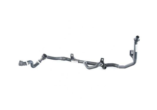 Tubería retorno calefacción al termostato OEM 17127585741 para BMW Z4 E89. Conducción de líquido refrigerante. Original BMW.