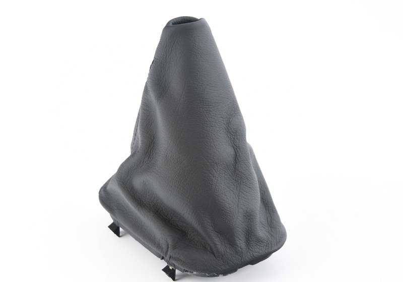Fuelle de cuero palanca de cambios OEM 25111220814 para BMW E28, E24, 518i, 520i. Compatible con modelos con cambio manual. Color negro. Original BMW.