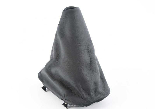 Fuelle de cuero palanca de cambios OEM 25111220814 para BMW E28, E24, 518i, 520i. Compatible con modelos con cambio manual. Color negro. Original BMW.
