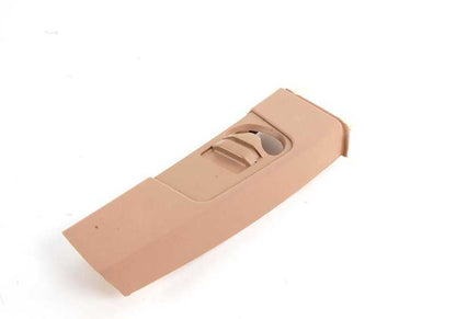 Embellecedor ITS pilar B izquierdo superior para BMW Serie 3 E46 (OEM 51437065363). Original BMW