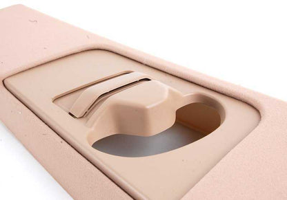 EEM superior à direita do Pilar B EEM 51437065364 para BMW E46. Cor bege clara. Peça interior original BMW.