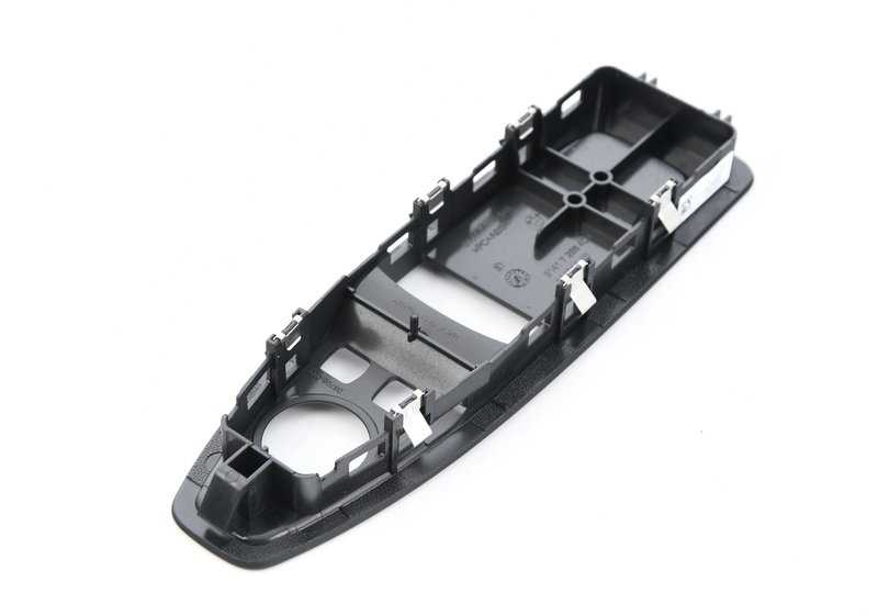 Moldura interruptor elevalunas puerta conductor OEM 51417290551 para BMW F21, F22, F23, F87, F32, F82. Original BMW.