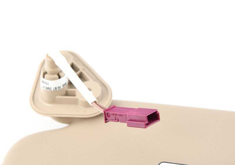 Parasols with beige right mirror OEM 51167252086 for BMW E92, E93. Original BMW.