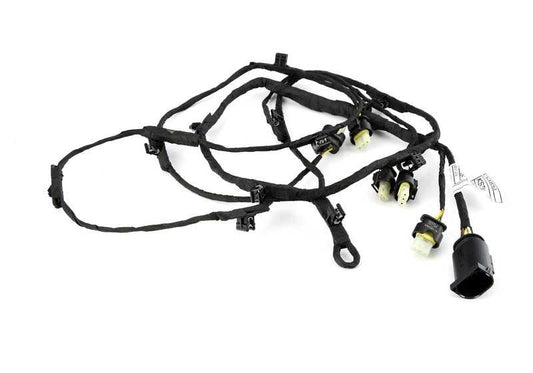 Cableado sensores de aparcamiento PDC delantero OEM 61129241694 para BMW F10, F11. Original BMW.