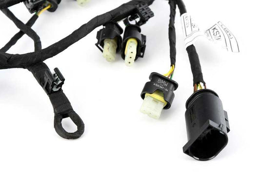 Cableado sensores de aparcamiento PDC delantero OEM 61129241694 para BMW F10, F11. Original BMW.