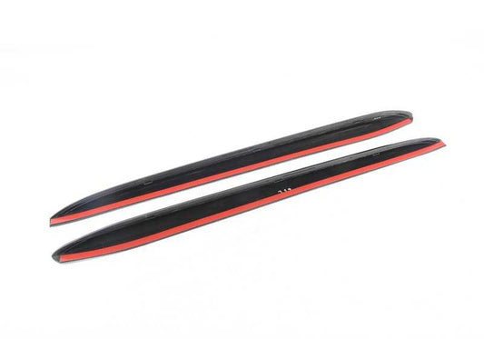 Aletines traseros M Performance negros OEM 51192460601 para BMW X6 F96 (X6 M Competition) y G06 (40d, 40i). Mejora aerodinámica y estilo deportivo. Original BMW.