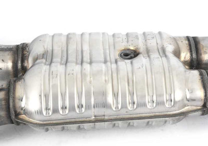 Silencioso delantero con tubos OEM 18307935482 para BMW X5 G05 xDrive50i/M50i y BMW X6 G06 xDriveM50i. Compatible con modelos 2018-2023. Pieza original BMW.