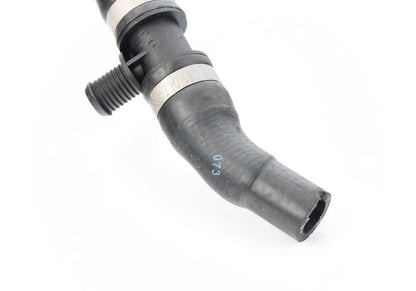 Water feed hose/heat exchanger for BMW E70N, E71 (OEM 11537589949). Original BMW.