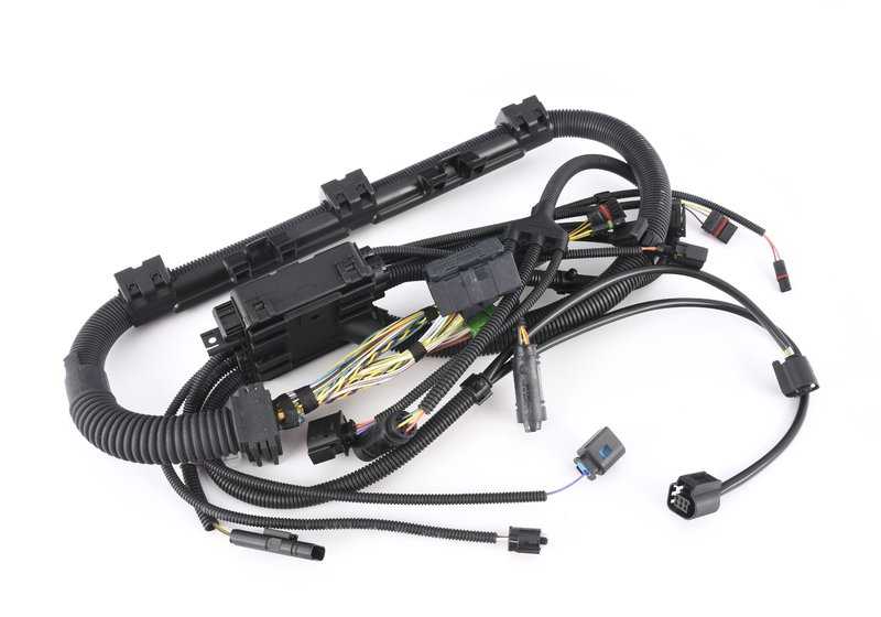 Cablaggio del motore (Kabelbaum) OEM 12517566504 per BMW E82, E88, E90, E90N, E91, E91N, E92, E92N, E93, E93N. BMW originale.