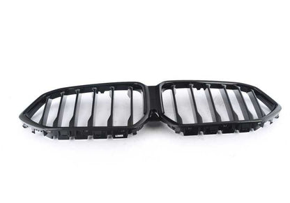 Rejilla decorativa delantera negra OEM 51138745303 para BMW X6 G06. Original BMW.