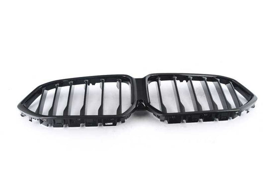 Rejilla decorativa delantera negra OEM 51138745303 para BMW X6 G06. Original BMW.