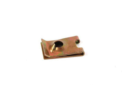 Sheet metal nut for BMW E21, E30, E28, E34, E39, E24, E23, E32 and E31 (OEM 16111152613). Genuine BMW.