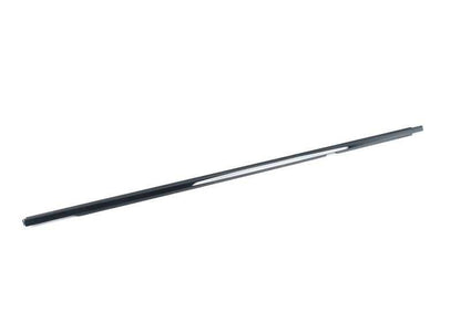 Embellecedor exterior derecho puerta trasera OEM 51357220192 para BMW E91 y E91N. Acabado negro brillo. Original BMW.