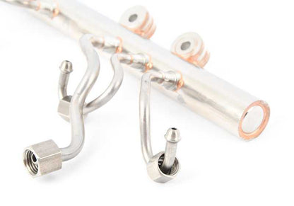 OEM fuel injection tube 13538649320 for BMW F07, F10, F11, F06, F12, F13, F01, F02, F15, F85, F16, F86. Original BMW spare.