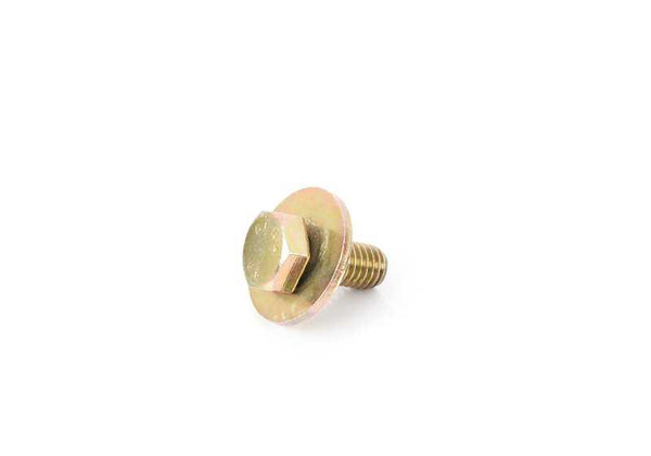 Tornillo hexagonal con arandela OEM 07119915132 para BMW E36, E39, Z3. Original BMW.