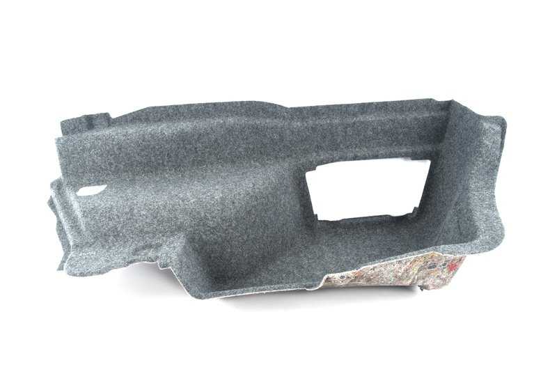 Revestimiento del maletero izquierdo para BMW Serie 3 E90, E90N (OEM 51477059227). Original BMW