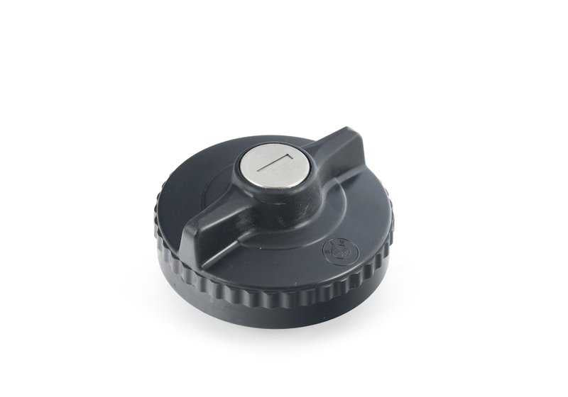 Capulet à essence avec clé OEM 51212291901 pour BMW E30, Z1. BMW d'origine.